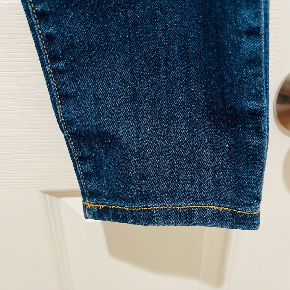 Michael Kors Skinny Jeans Womens Bleu Zip Front Pockets STRETCH Size 6 - Picture 3 of 9